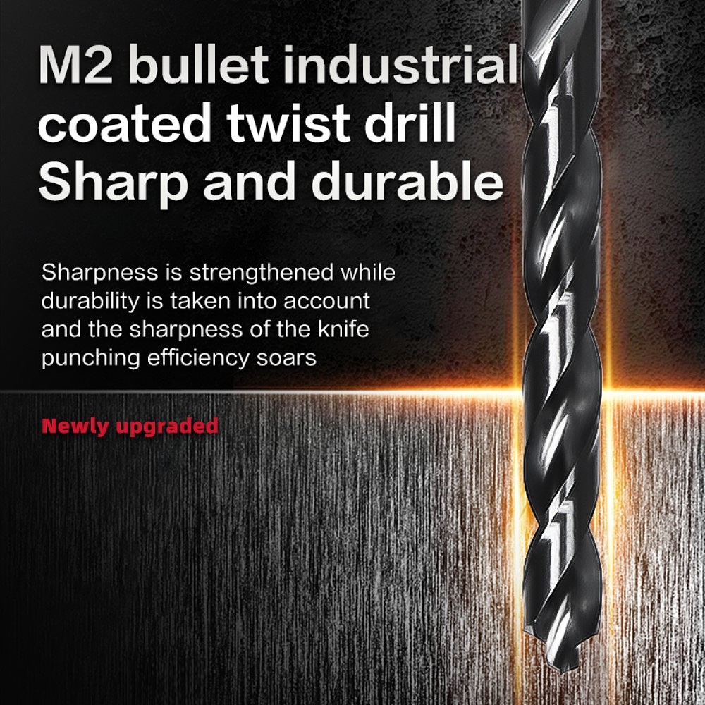 Сверло по металлу Deli RS EDH-MHZ065-E4, 6.5 мм, DIN 338, HSS-TiN - 6 Сверло по металлу Deli RS EDH-MHZ065-E4, 6.5 мм, DIN 338, HSS-TiN - 6