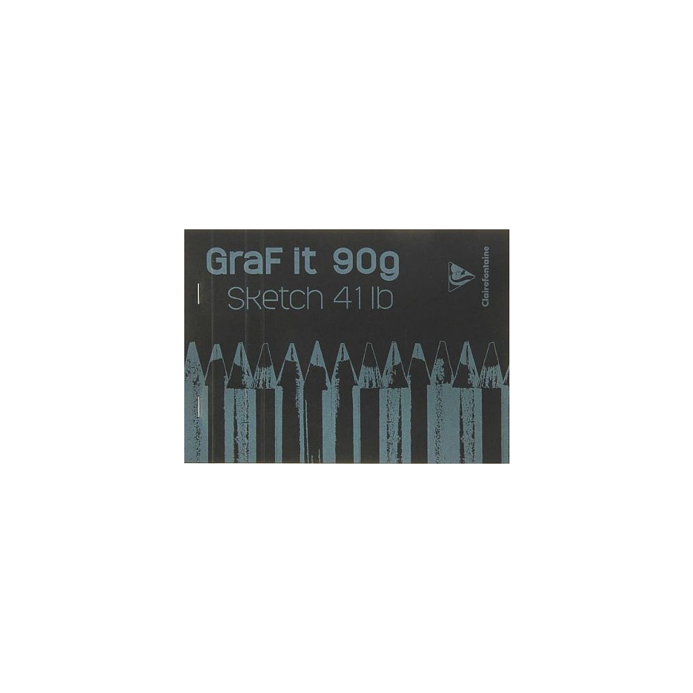 Скетчбук "Graf It", A5, 90 г/м2, 80 листов, черный - 2