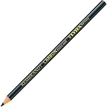 Уголь-карандаш "Rembrandt Carbon" жирный, очень мягкий, черный