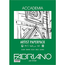 Блок бумаги для рисования "Fabriano. Art pack", А3, 160 г/м2, 75 листов