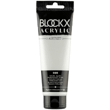 Краски акриловые "Blockx", 085 жемчужный белый, 120 мл
