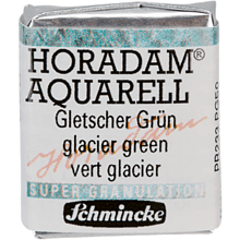 Краски акварельные "Schmincke Horadam", 963 зеленый glacier, полукювета
