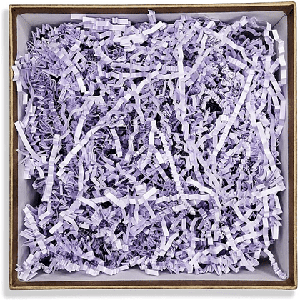 Наполнитель бумажный, гофрированный, 3 мм, 50 г, лиловый