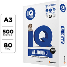 Бумага "IQ Allround", A3, 500 листов, 80 г/м2