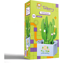 Конструктор "Funberry Toy", "Суккулент", 103 элементов