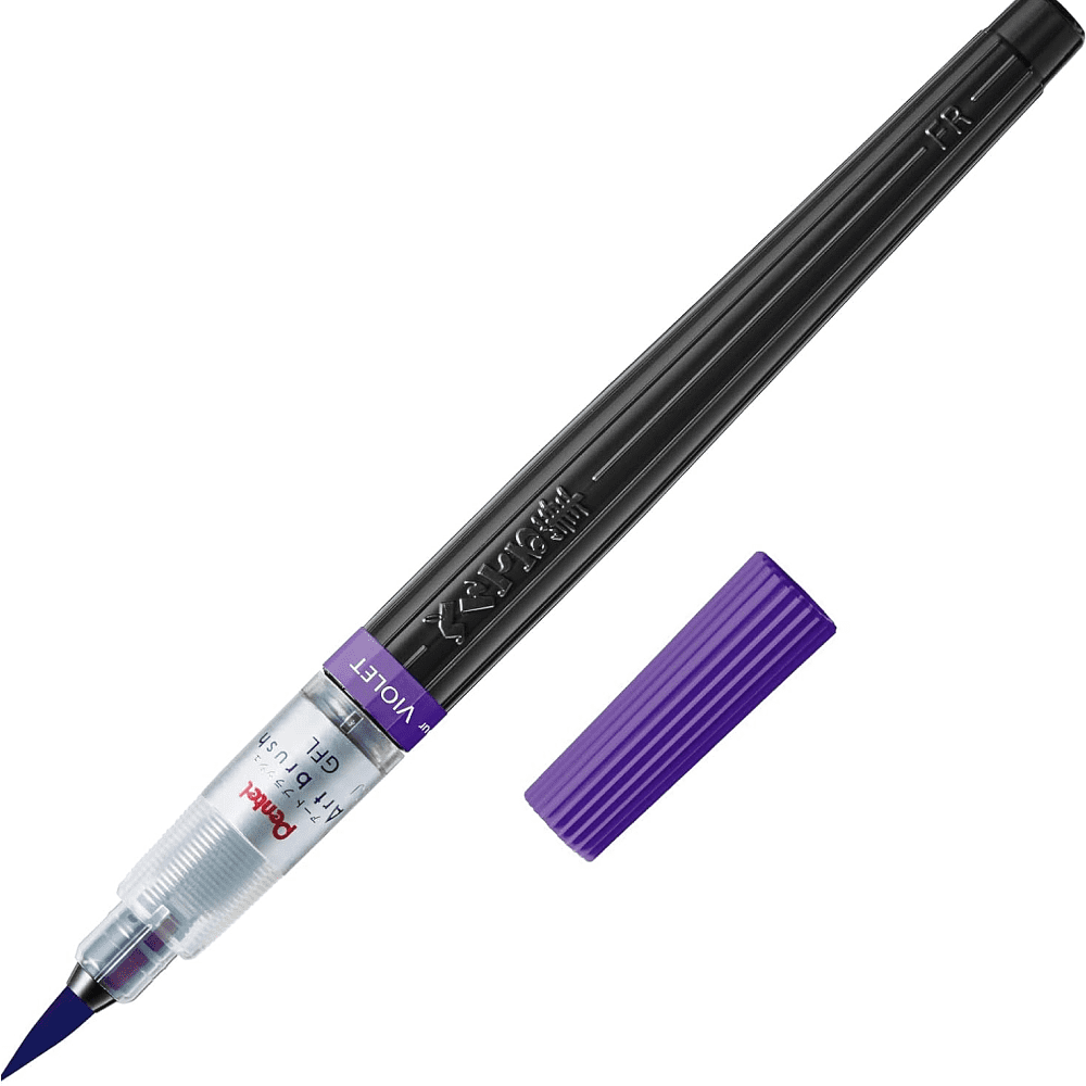 Кисть "Color Brush", фиолетовый, блистер