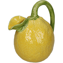 Ваза "Lemon", фаянс, желтый, зеленый