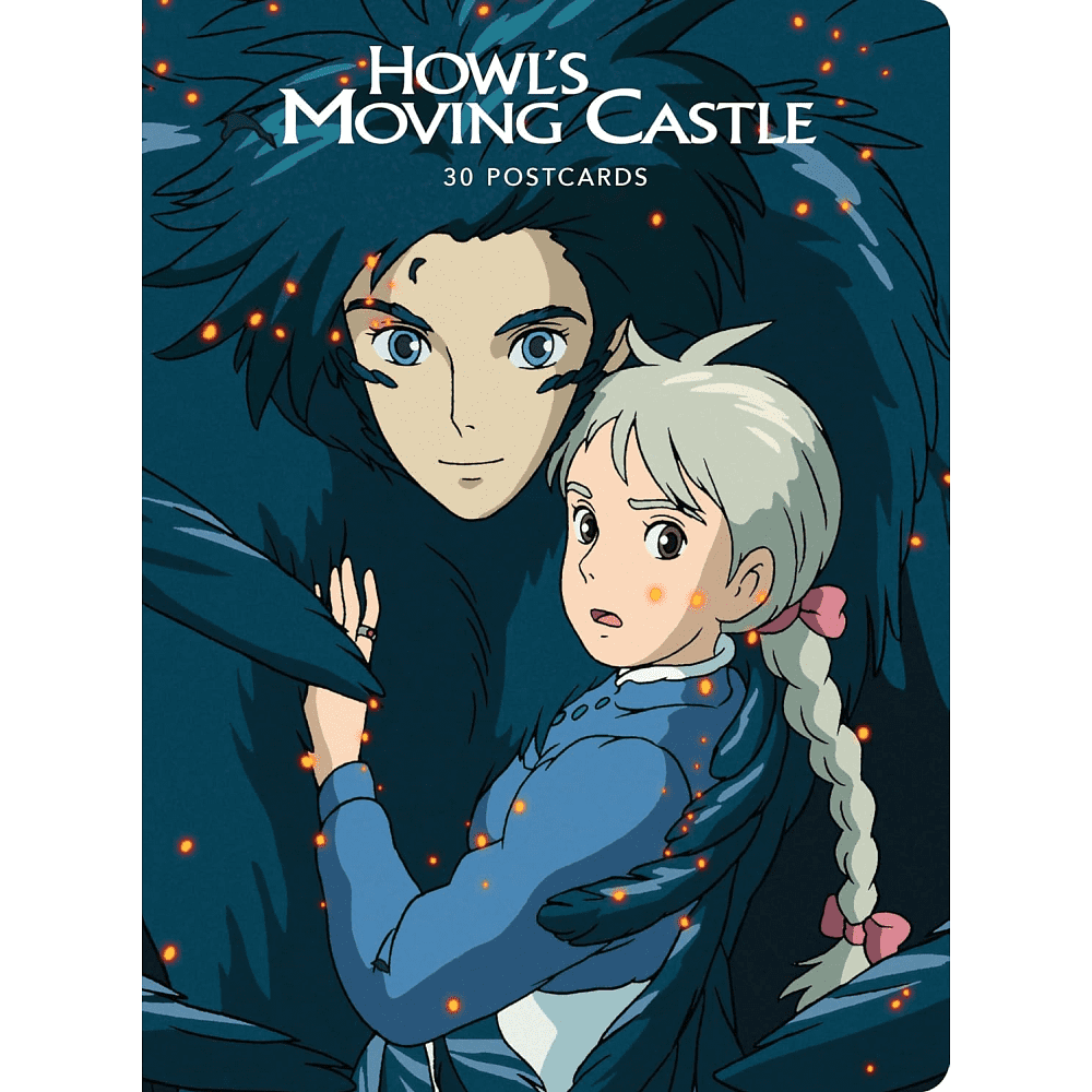 Открытки на английском языке "Studio Ghibli Howl's Moving Castle. 30 Postcards"