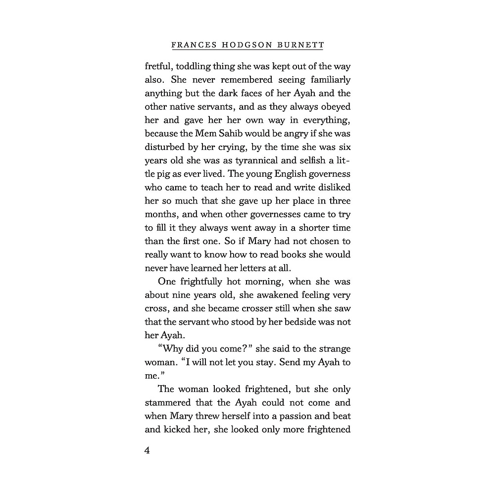 Книга на английском языке "The Secret Garden", Frances Burnett  - 3