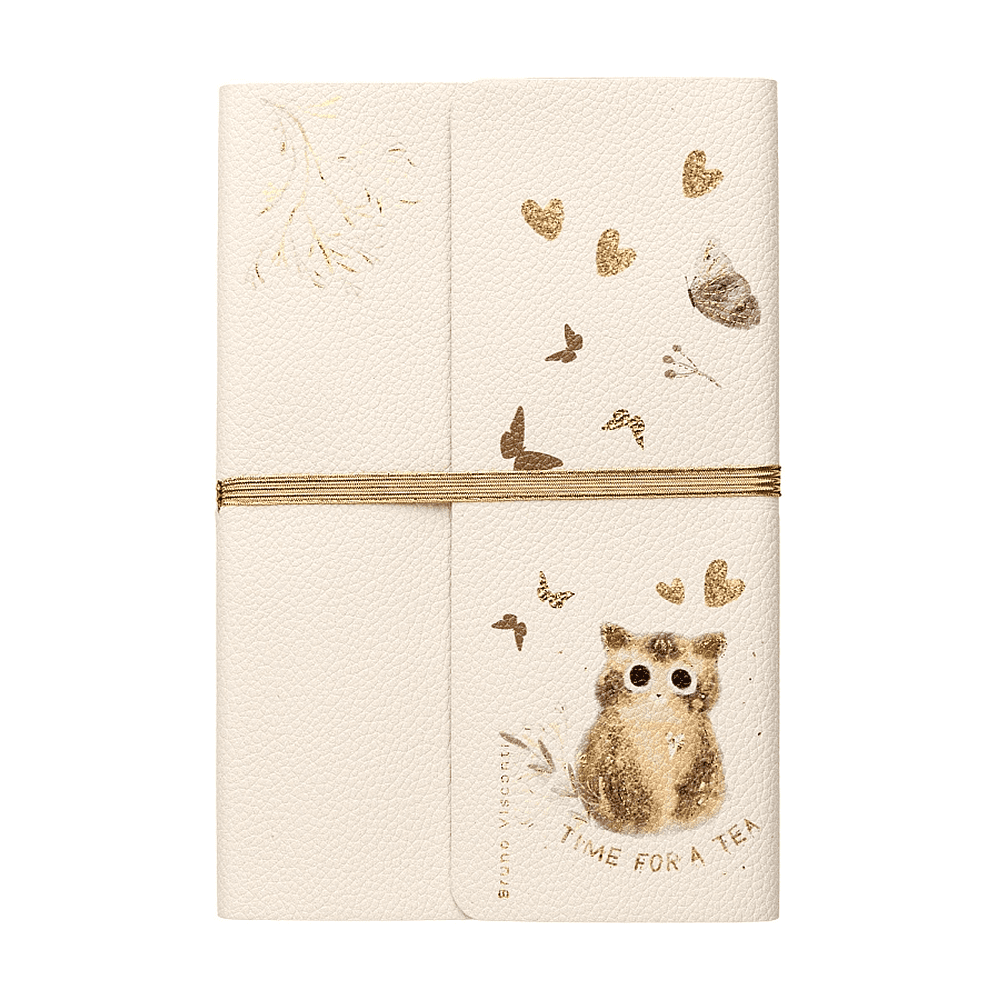 Ежедневник недатированный "Love me. Котенок", А5, 192 страниц, линейка, бежевый - 2