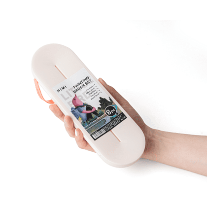 Набор кистей для рисования "Himi Little Bird", синтетика, 8 шт - 4