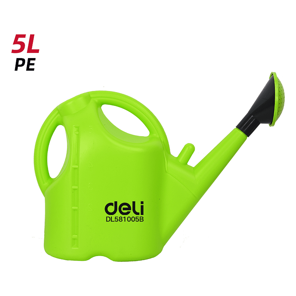 Лейка Deli GS EDL581005B, пластмассовая, 5 л, зеленая - 5