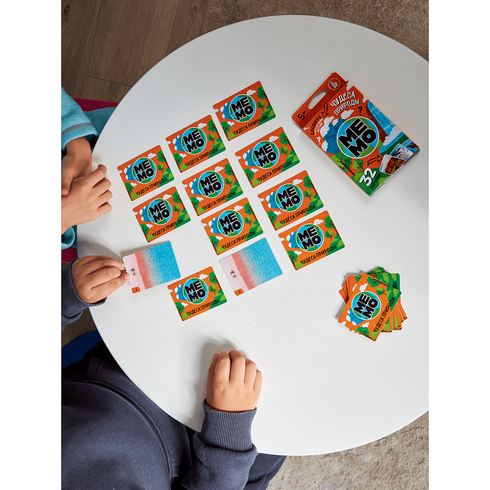 Игра настольная МЕМО "Чудеса природы" (32 карточки) - 8