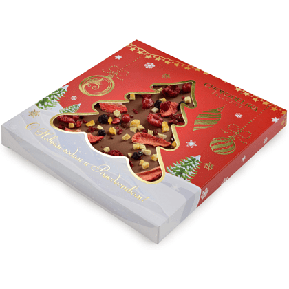 Шоколад молочный "Райские мечты", 150 г, новогодняя упаковка - 2