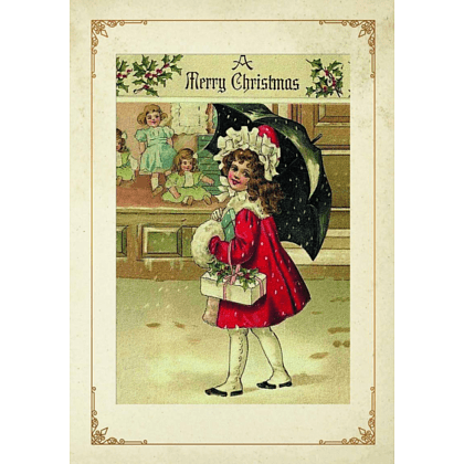 Книга "Рождественское чудо: Семь лучших историй о Рождестве в старинных открытках", Чарльз Диккенс, Николай Гоголь, Эрнст Теодор Амадей Гофман - 5