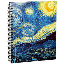Скетчбук "Ван Гог. Звездная ночь", А6, 100 листов