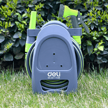 Шланг для полива Deli GS EDL581110B, с катушкой