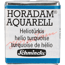 Краски акварельные "Schmincke Horadam", 475 бирюзовый, полукювета