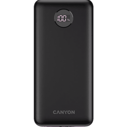 Внешний аккумулятор CANYON "PB-2002", 20000mAh , черный