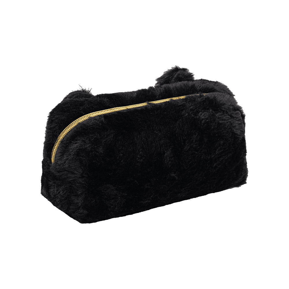 Пенал "Fluffy Kitty Black", 1 отделение, черный - 3