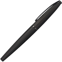 Ручка перьевая Cross "ATX Brushed Black PVD", M, черный, патрон черный