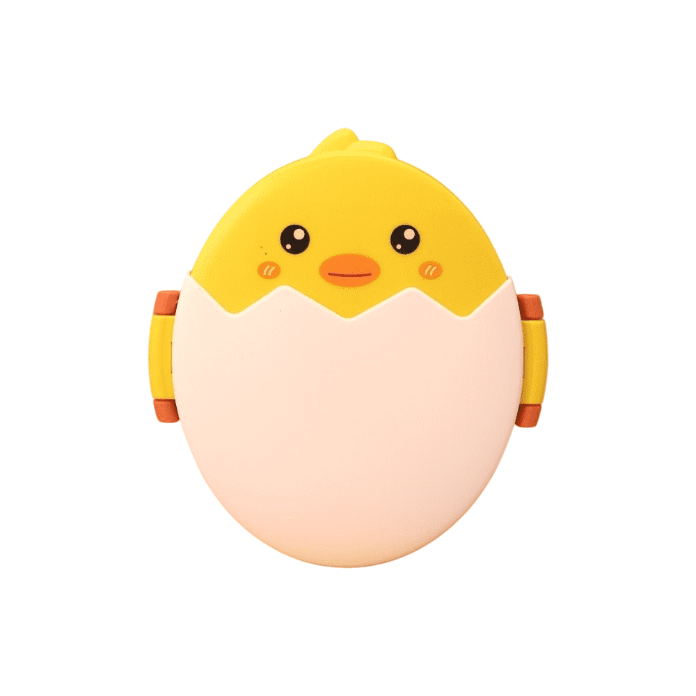 Контейнер для еды "Chick", пластик, желтый