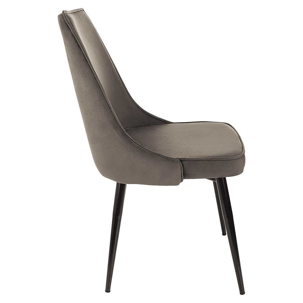 Стул Бюрократ "CH-K4", ткань, коричневый, металл - 4