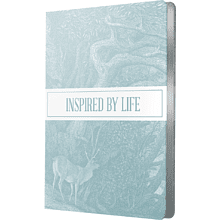 Ежедневник недатированный "Floreale. Smoky Sky", A5, 152 листа, голубой