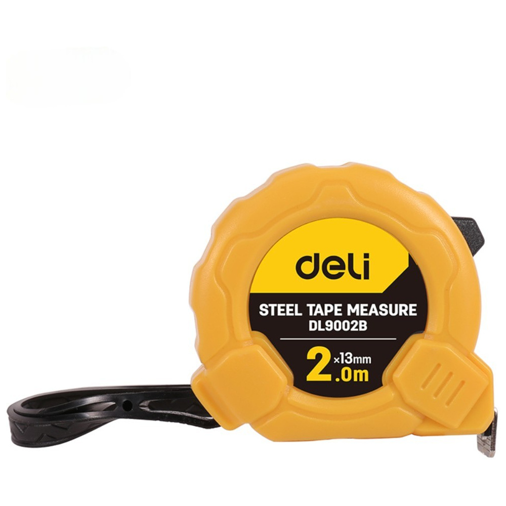 Рулетка Deli YS EDL9025B, 2 м х 13 мм, желтый, черный