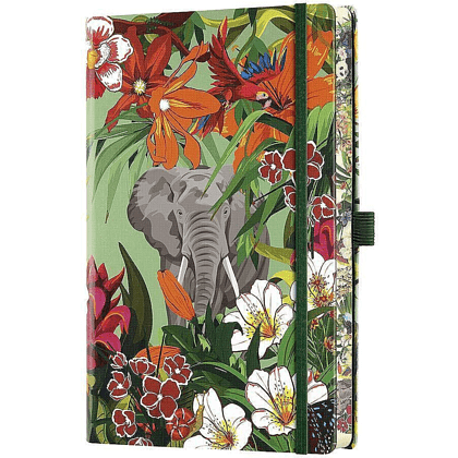 Блокнот Castelli Milano "Eden Elephant", A5, 96 листов, линейка, разноцветный - 2