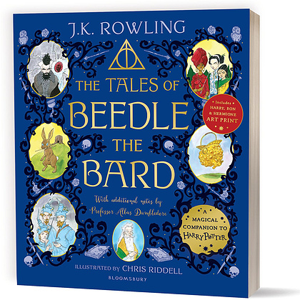 Книга на английском языке "The Tales of Beedle the Bard", J.K. Rowling, Illustr. Chris Riddell, -30% - 6