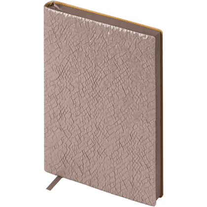 Ежедневник недатированный "Аспид Глосс", А6+, 320 страниц, линейка, пепельно-розовый - 2