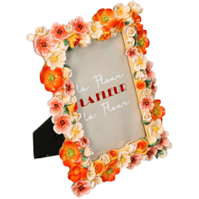 Фоторамка "Flowers", 10х15 см, полирезина, разноцветный