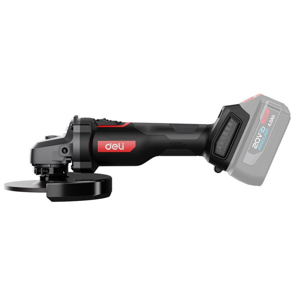 Шлифмашина угловая Deli RS EDE-JM20-2, без аккумуляторов и ЗУ - 6 Шлифмашина угловая Deli RS EDE-JM20-2, без аккумуляторов и ЗУ - 6