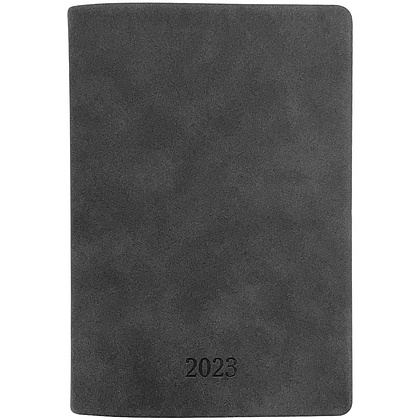 Ежедневник датированный "Soft", А5, 352 страницы, серый