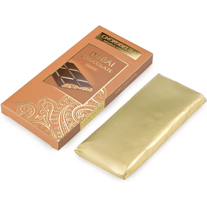 Шоколад темный "Dubai Pecan" с начинкой из пекана, 50 гр  - 3