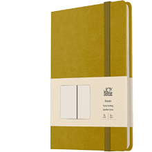 Блокнот "Joy Book. Фисташковый мусс", А4, 96 листов, клетка, желтый