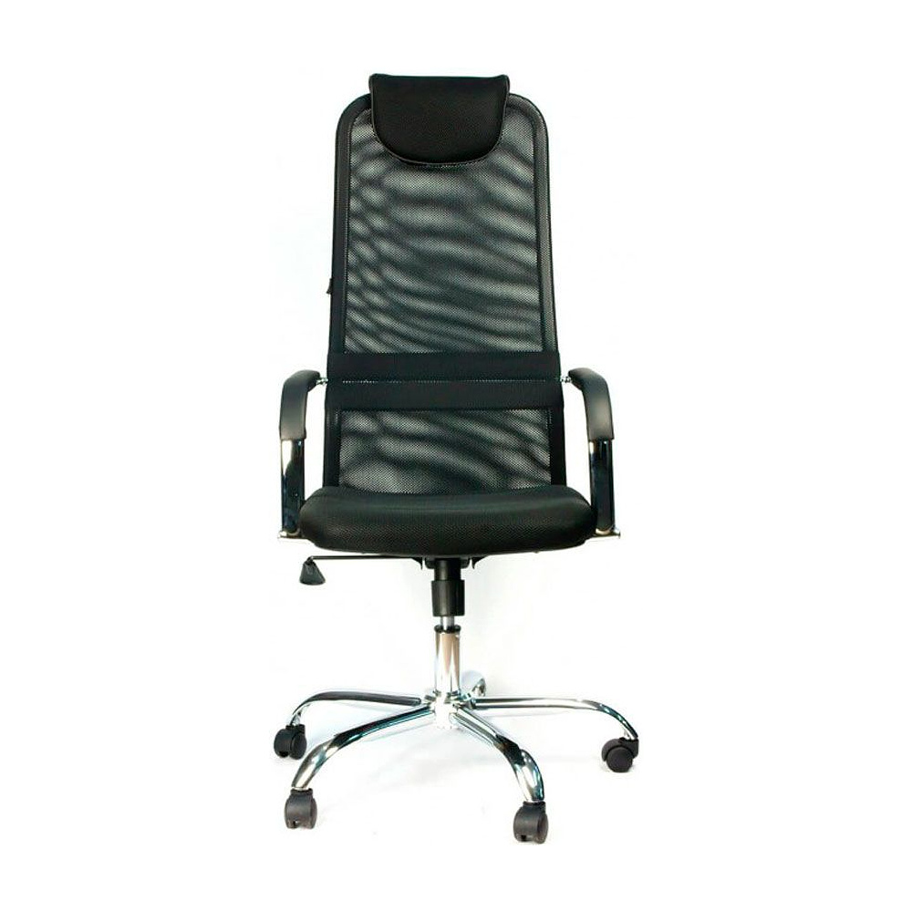 Кресло для руководителя "EVERPROF EP-708", ткань, металл, черный - 2