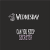 Бутылка для воды «Wednesday», черный - 2