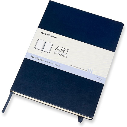 Блокнот для рисования "Art Sketchbook", А4, 210x297 мм, 48 л, синий сапфир - 2