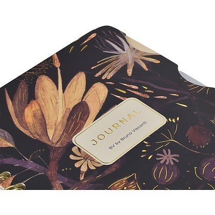 Книга записная "Flora. Ночные цветы", А5, 150х210 мм, 120 листов, черный - 2