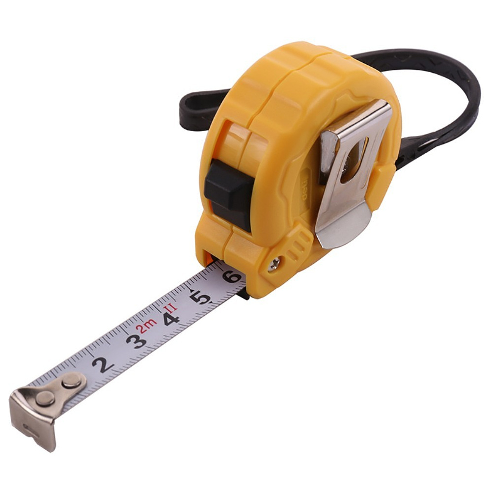 Рулетка Deli YS EDL9025B, 2 м х 13 мм, желтый, черный - 6