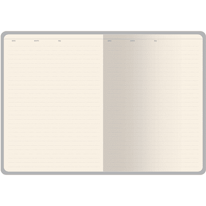 Ежедневник недатированный "Fauna. Бабочки", А5, 240 страниц, молочный - 5