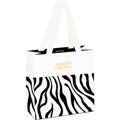 Пакет подарочный "Animal print", 20x20x10 см, ламинированный