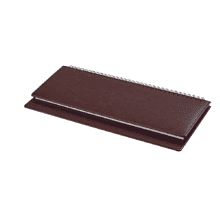 Еженедельник датированный "Sidney Nebraska" 2026, коричневый