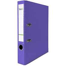 Папка-регистратор "Yesli:", А4, 50 мм, ПВХ Эко, фиолетовый