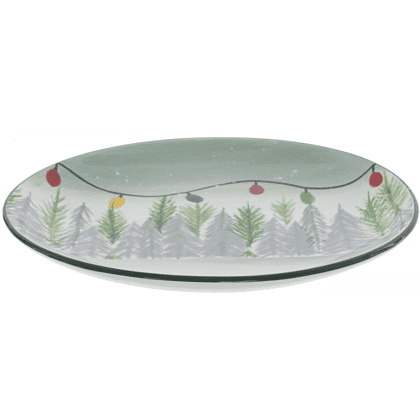 Тарелка керамическая "Сказочная пора", 28.5 см, разноцветный - 2
