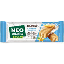 Вафли с жировой начинкой "Neo-botanica NATURA", с творогом, 25 г