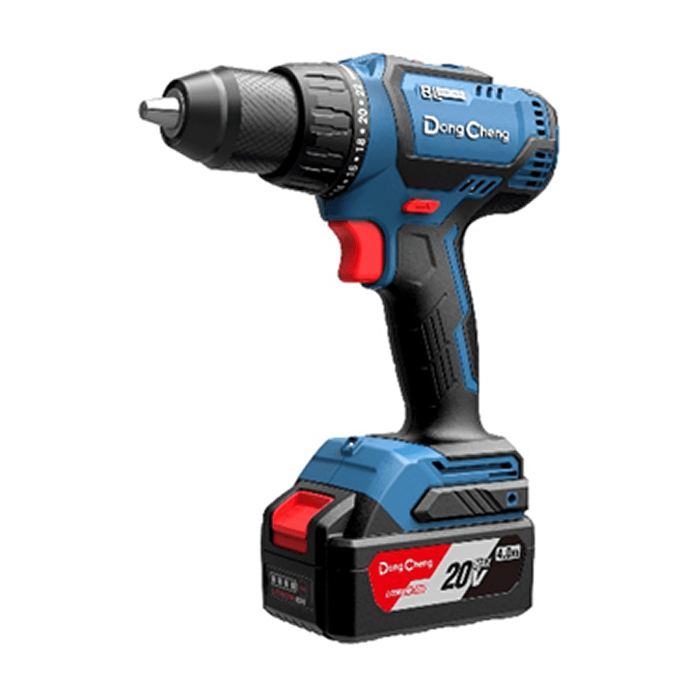Аккумуляторная дрель-шуруповерт DongCheng DCJZ04-13 (TYPE AM), 20 В, 600 Вт, 60 НМ, 2 Ач, З/У 2 А Аккумуляторная дрель-шуруповерт DongCheng DCJZ04-13 (TYPE AM), 20 В, 600 Вт, 60 НМ, 2 Ач, З/У 2 А