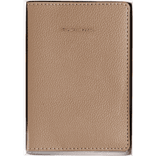 Обложка для паспорта "Бежевая", кожзам